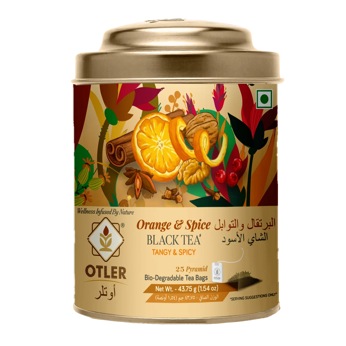 Orange Spice 25 Tea Bags